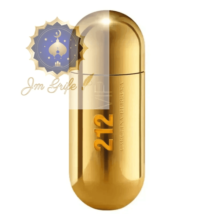 212 VIP Carolina Herrera Feminino - Perfume Eau de Parfum com Baunilha e Almíscar, Elegância e Sofisticação - Jm Grife