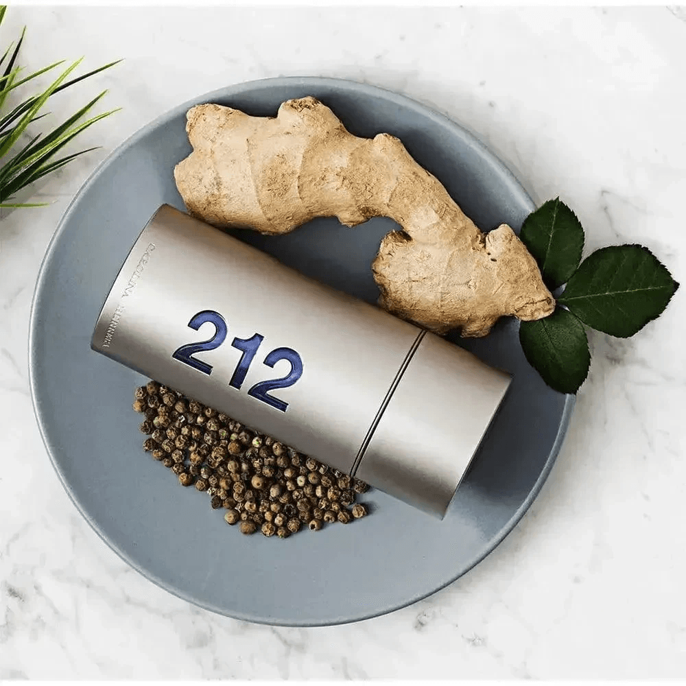 Perfume Carolina Herrera  212 Men Eau de Toilette -Masculino   Amadeirado Fresco Para Homens Sofisticados - Jm Grife