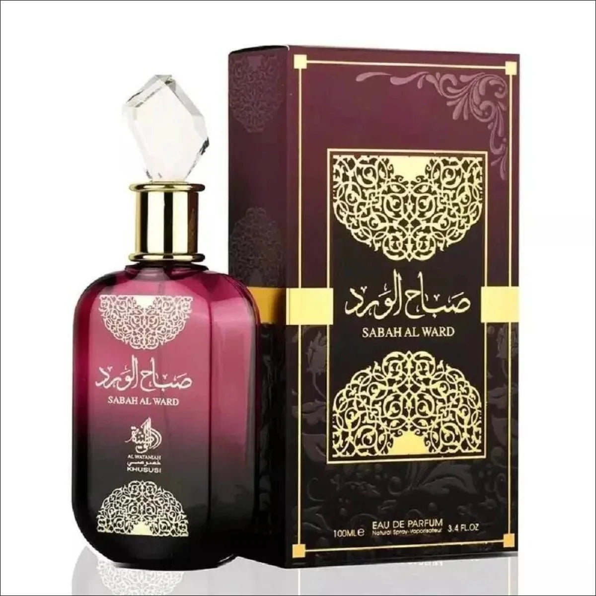 Al Wataniah Sabah Al Ward Perfume Feminino Eau de Parfum - Jm Grife - coberta,feminino,fragr,issues,matinal,mist,ncia,notas,orvalho,parfum,perfume,rosa,sabah,todo,ward,wataniah - Jm Grife - Al Wataniah Sabah Al Ward Perfume Feminino Eau de Parfum