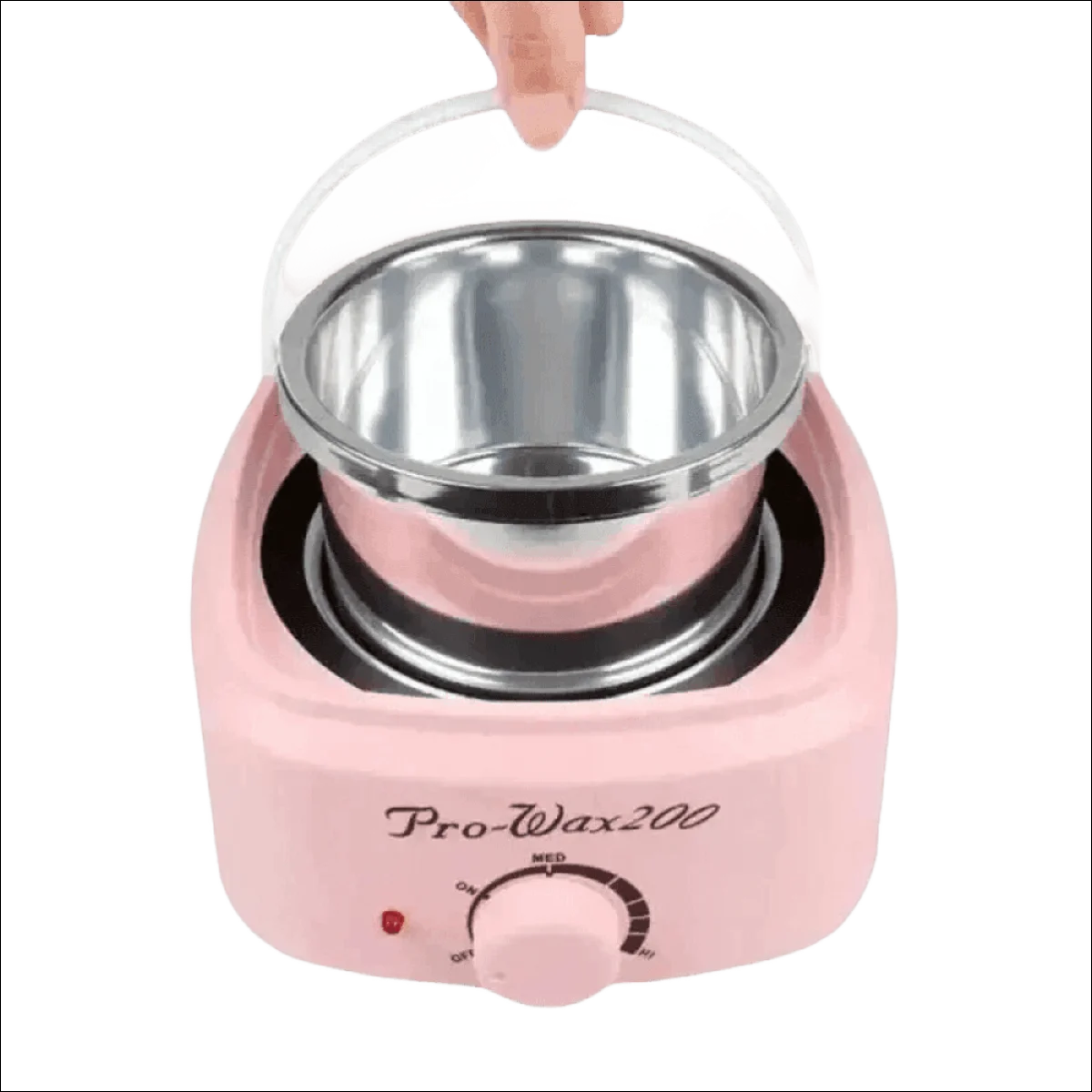 Aquecedor de Cera Quente Profissional Pro Wax200x Bivolt - 400ml, Termostato Ajustável - Jm Grife - aquecedor de cera,beleza,bivolt,cera quente profissional,cuidados com a pele,depilação,optimized,Pro Wax200x,termostato ajustável - Jm Grife - Aquecedor de Cera Quente Profissional Pro Wax200x Bivolt - 400ml, Termostato Ajustável