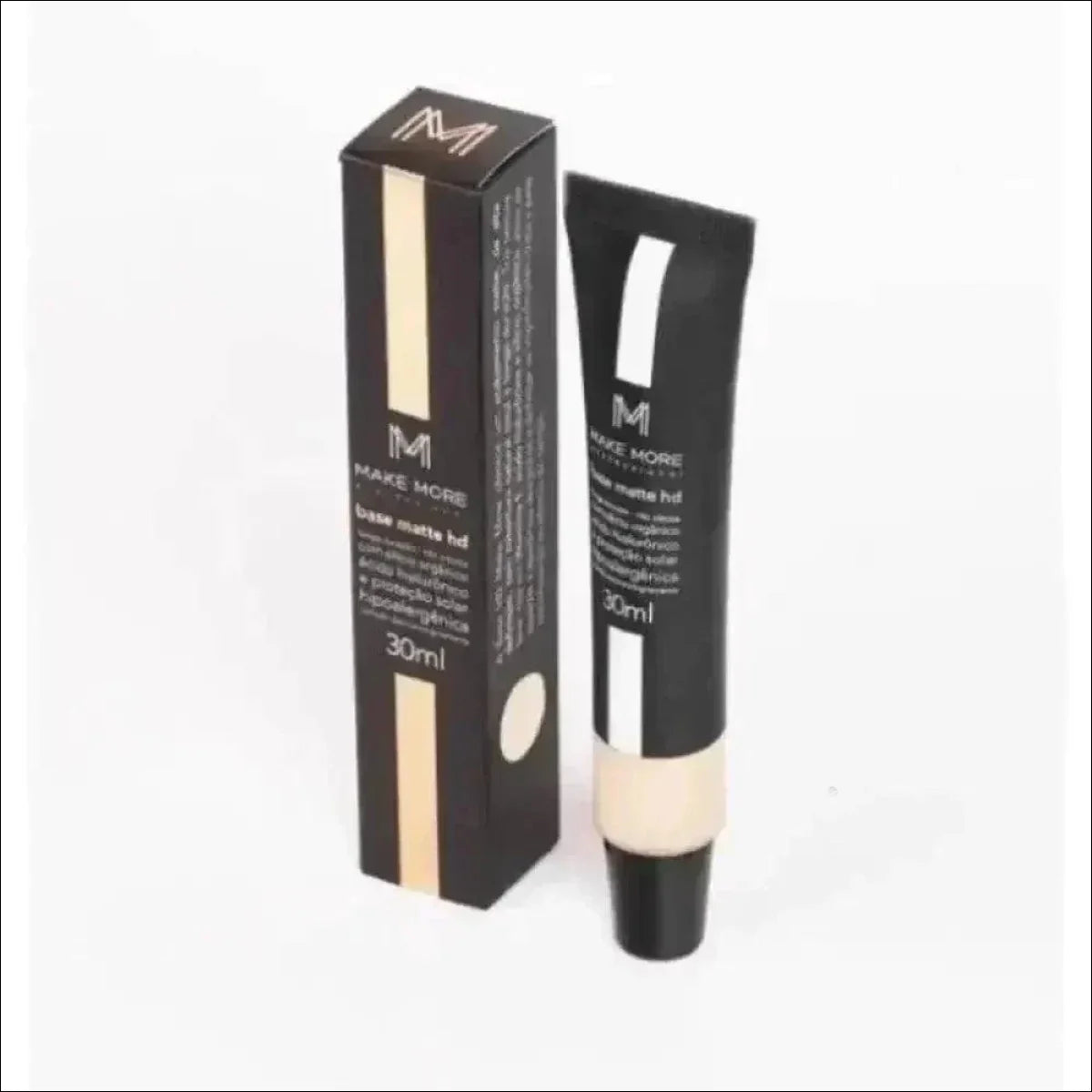 Base HD Make More Profissional 30ml - Cobertura Natural, Longa Duração, Hipoalergênica com FPS 20 - Jm Grife - base,issues,longa,make,more,profissional - Jm Grife - Base HD Make More Profissional 30ml - Cobertura Natural, Longa Duração, Hipoalergênica com FPS 20