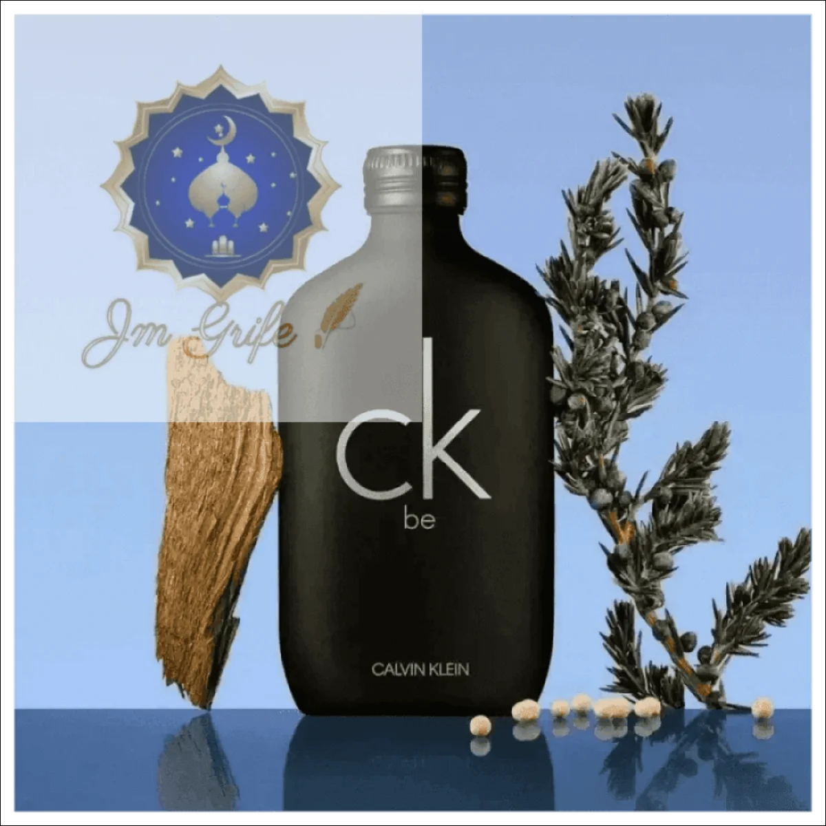 CK Be Calvin Klein 200ML - Eau de Toilette Unissex Versátil e Moderna - Jm Grife