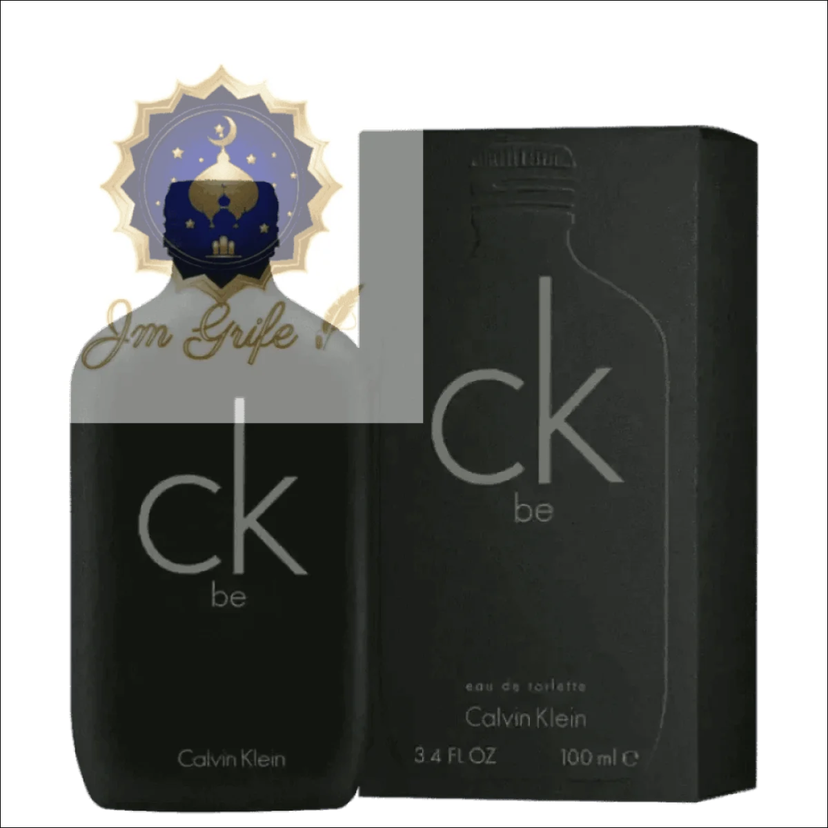 CK Be Calvin Klein 200ML - Eau de Toilette Unissex Versátil e Moderna - Jm Grife