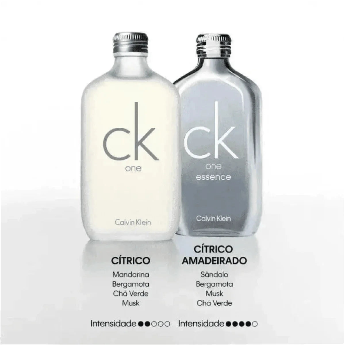 CK One Essence Calvin Klein 100ml - Perfume Unissex Intenso com Notas Amadeiradas e Cítricas - Jm Grife