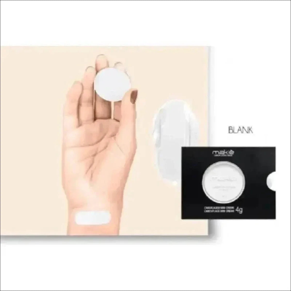 Corretivo Camuflagem Makiê 17g/4g - Alta Cobertura, Textura Natural e Resistência em Clima Quente - Jm Grife - camuflagem,issues,mais,maki,para,tons - Jm Grife - Corretivo Camuflagem Makiê 17g/4g - Alta Cobertura, Textura Natural e Resistência em Clima Quente