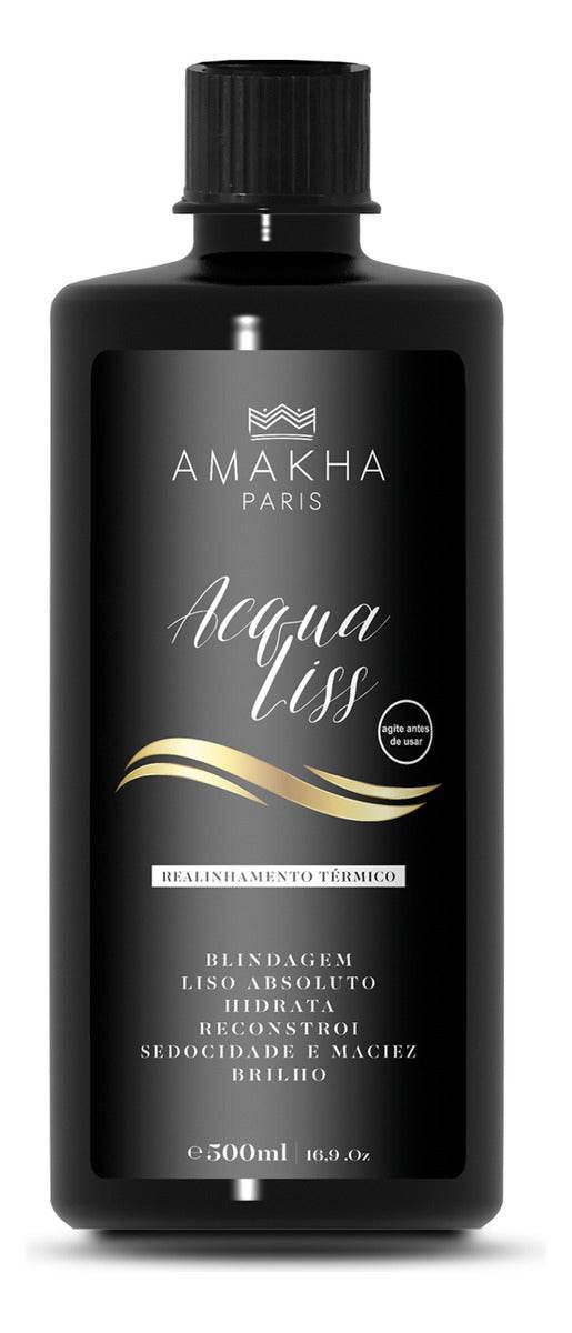 Acqua Liss Blindagem 500 Ml - Blindagem Capilar Amakha Paris com Efeito Liso Duradouro - Jm Grife - amakha,blindagem,linha,liss,optimized,profissional - Jm Grife - Acqua Liss Blindagem 500 Ml - Blindagem Capilar Amakha Paris com Efeito Liso Duradouro