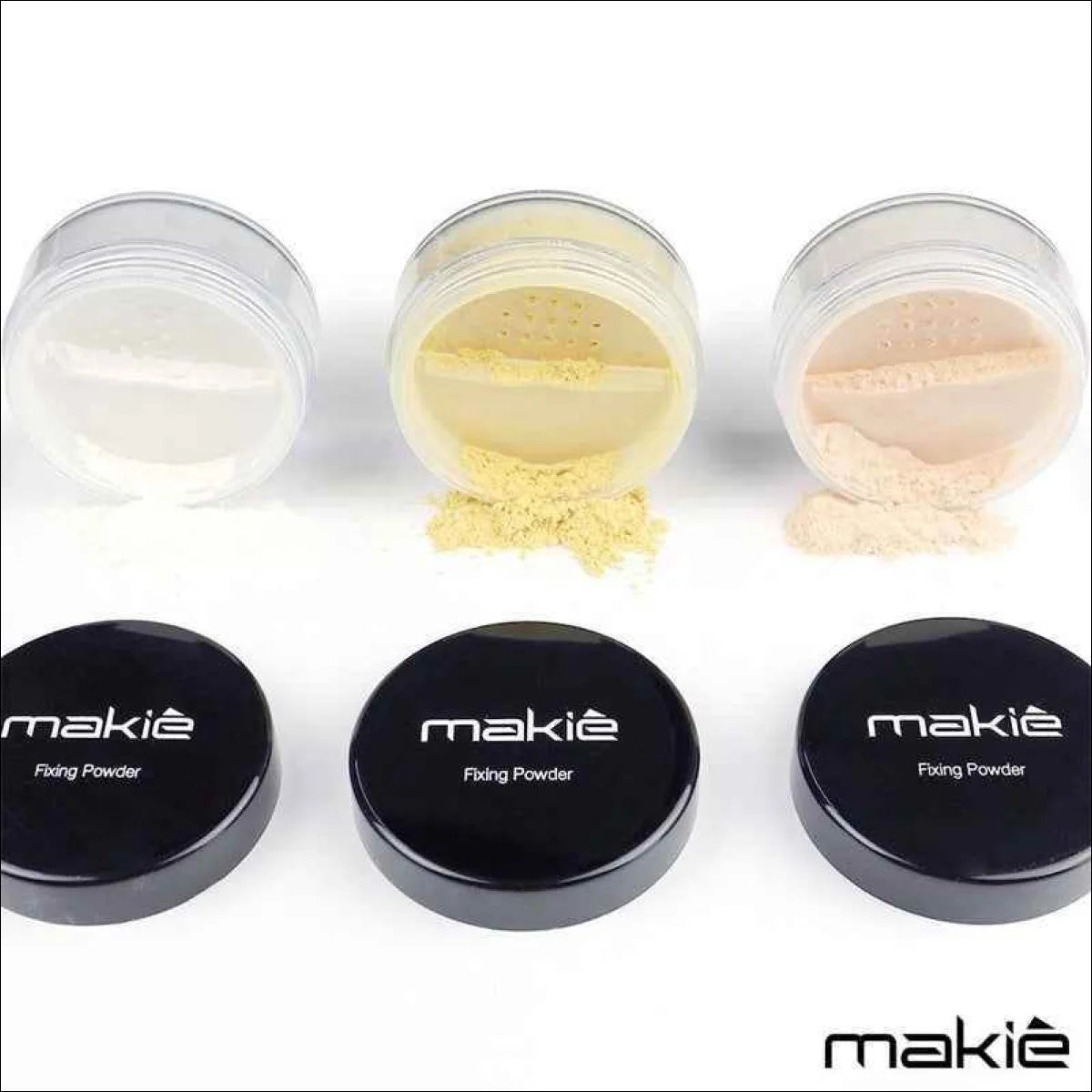 Fixing powder Makiê (pó solto translúcido) 8g - Jm Grife