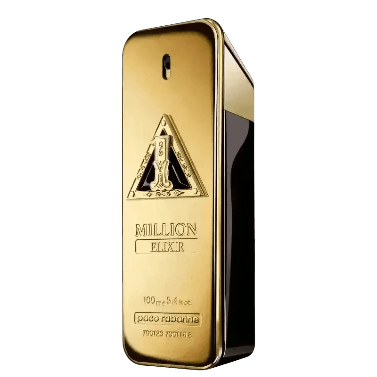 Frasco de Perfume em Barra Dourada - Perfume Million Elixir Paco Rabanne Exclusivo - Jm Grife