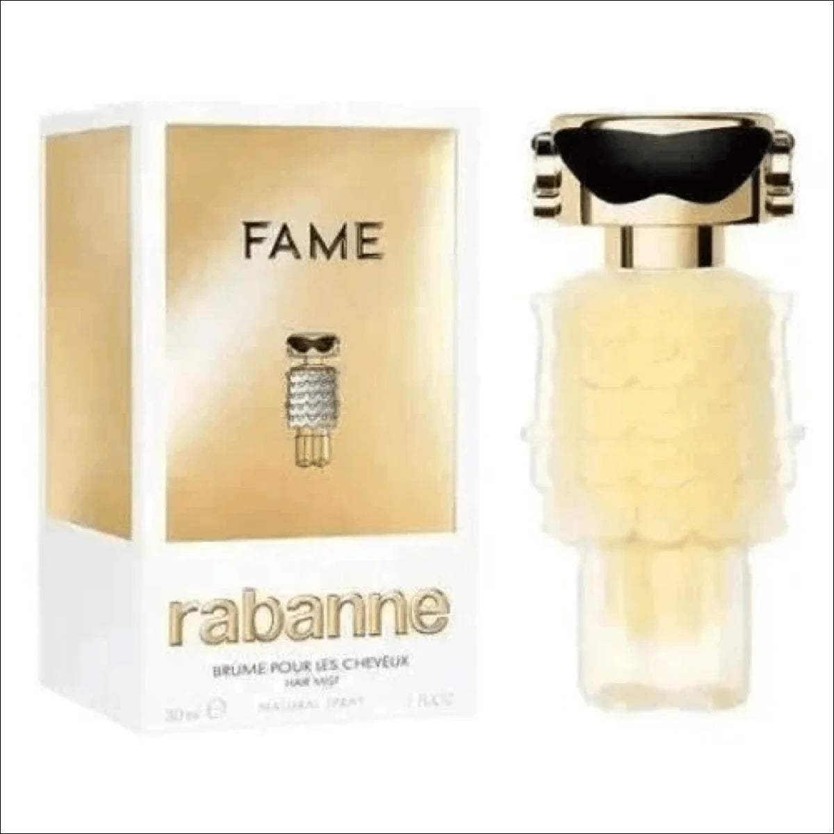 Frasco de Perfume Fame Rabanne Inovador com Mist - Jm Grife