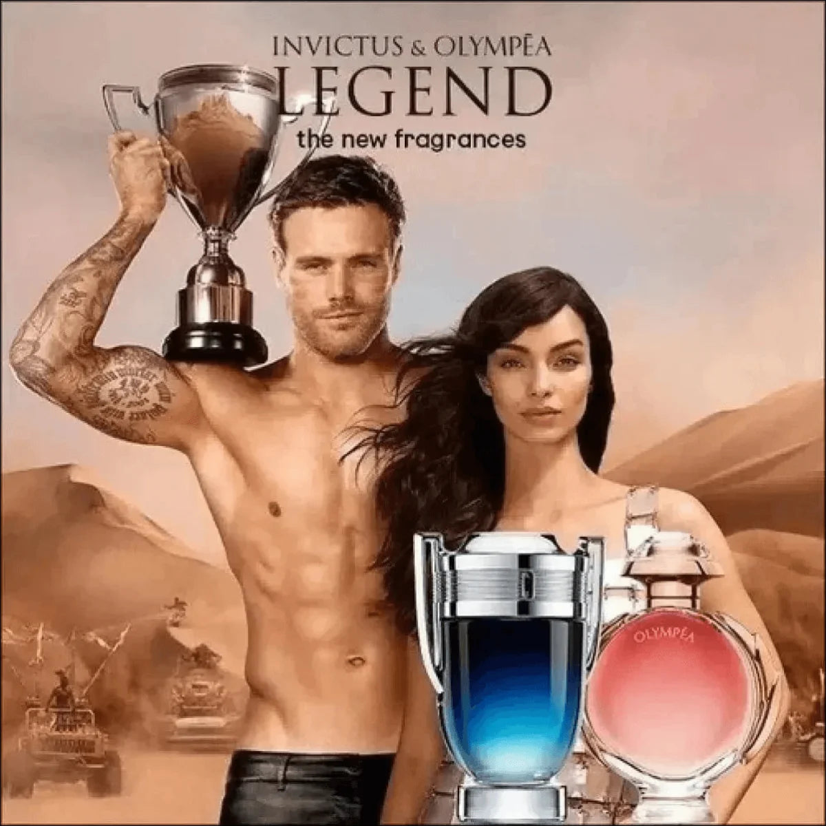Frasco do Perfume Paco Rabanne Olympéa Legend 80ml EDP - Jm Grife