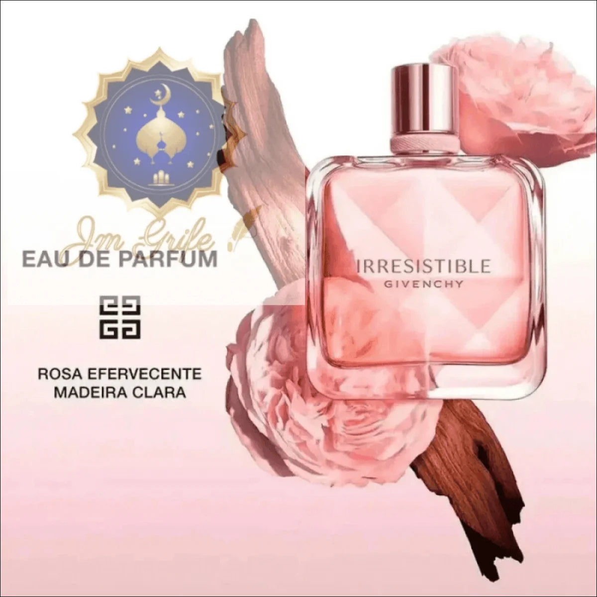 Givenchy Irresistible 50ml - Eau de Parfum Feminino Floral Amadeirada Frutada - Jm Grife