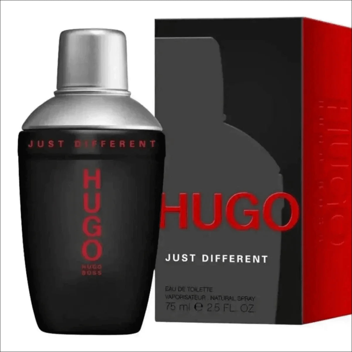 Hugo Boss Just Different Eau de Toilette Masculina 75ml - Fragrância Aromática Exclusiva e Ética - Jm Grife
