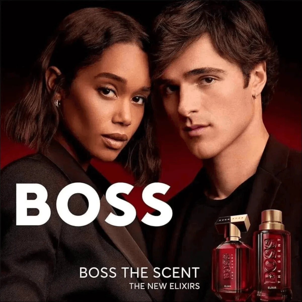 Hugo Boss The Scent Elixir Parfum Intense 100ml - Masculino, Aroma Amadeirado com Pimenta e Lavanda - Jm Grife