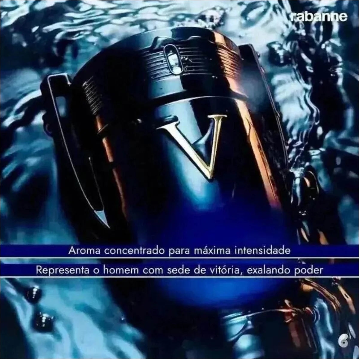 Invictus Victory Elixir Paco Rabanne Parfum Intense - Perfume Masculino - Jm Grife