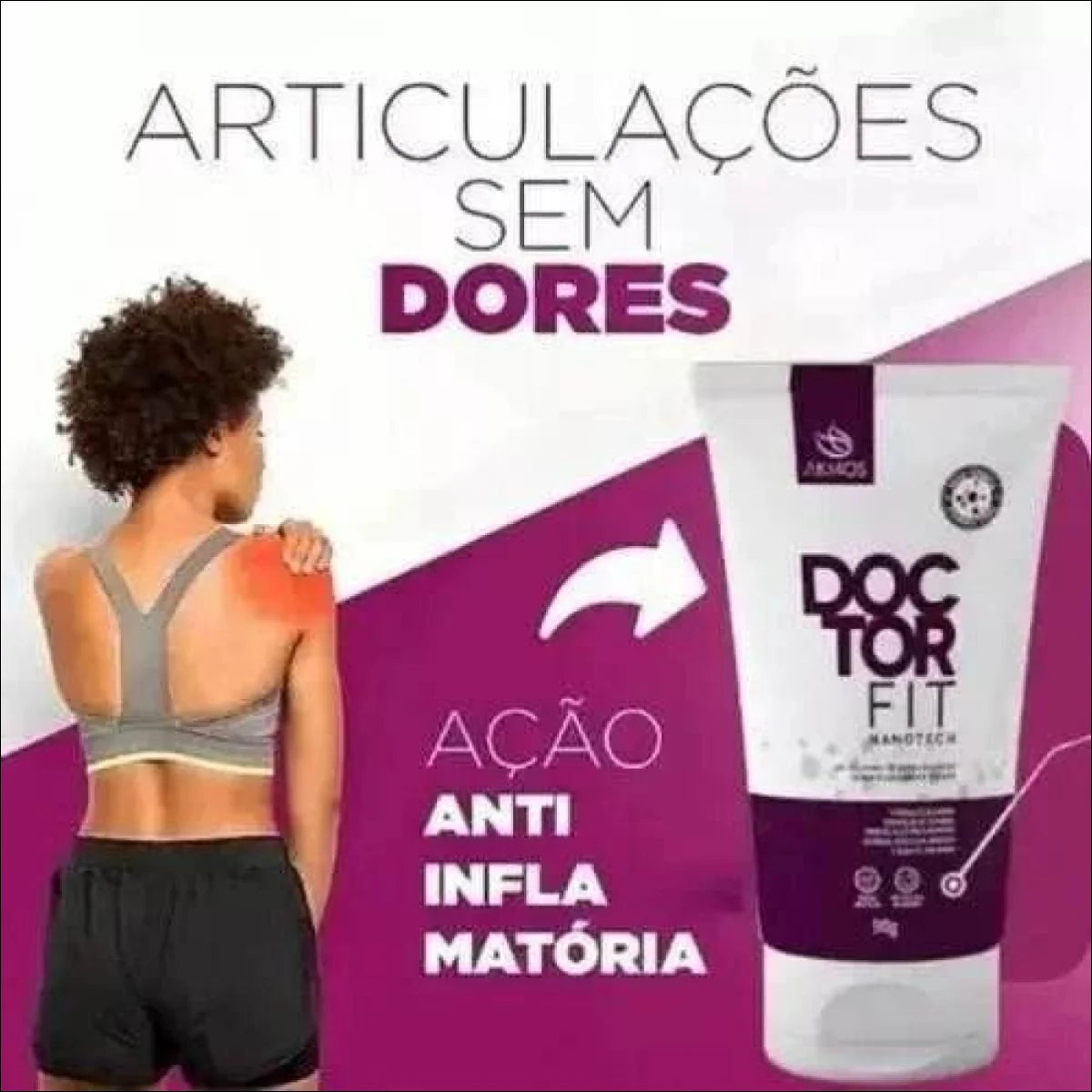 Kit 3 Pomada Alivio Rapido Dores Pescoço Coluna Articulação - Jm Grife