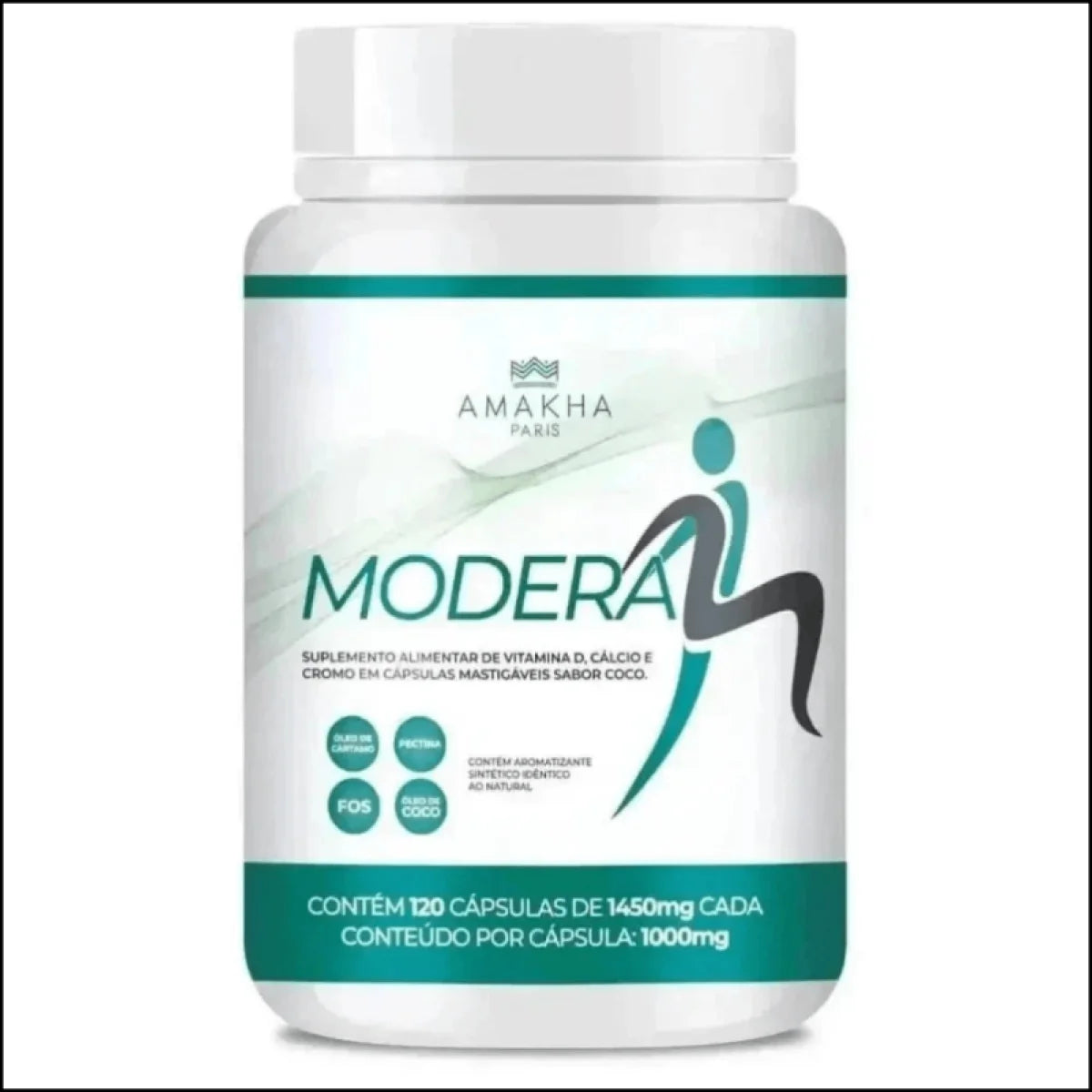 Kit AMK Emagrecimento Saudável - Modera Saciedade + Cellu Cafeína - Jm Grife