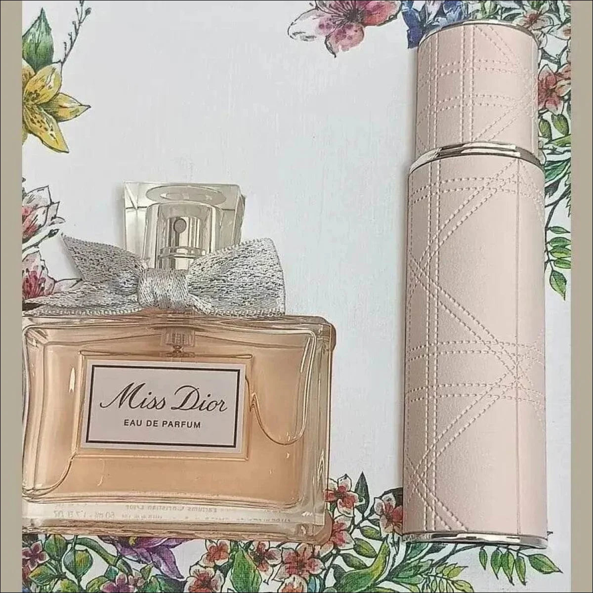 Kit Presente Perfume Feminino + Versão Travel Spray Viagem Dior Eau De Parfum Coffret Colônia E Versão Bolsa Miss Dior - Original Com Nota Fiscal - Jm Grife