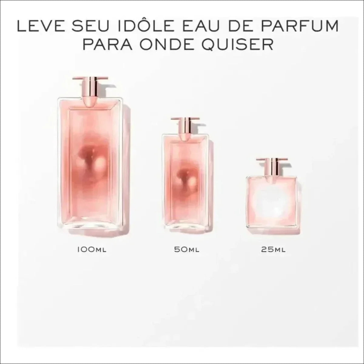 Lancôme Idôle Aura Eau De Parfum 50ml - Perfume Floral Solar Para Mulheres Inspiradoras - Jm Grife