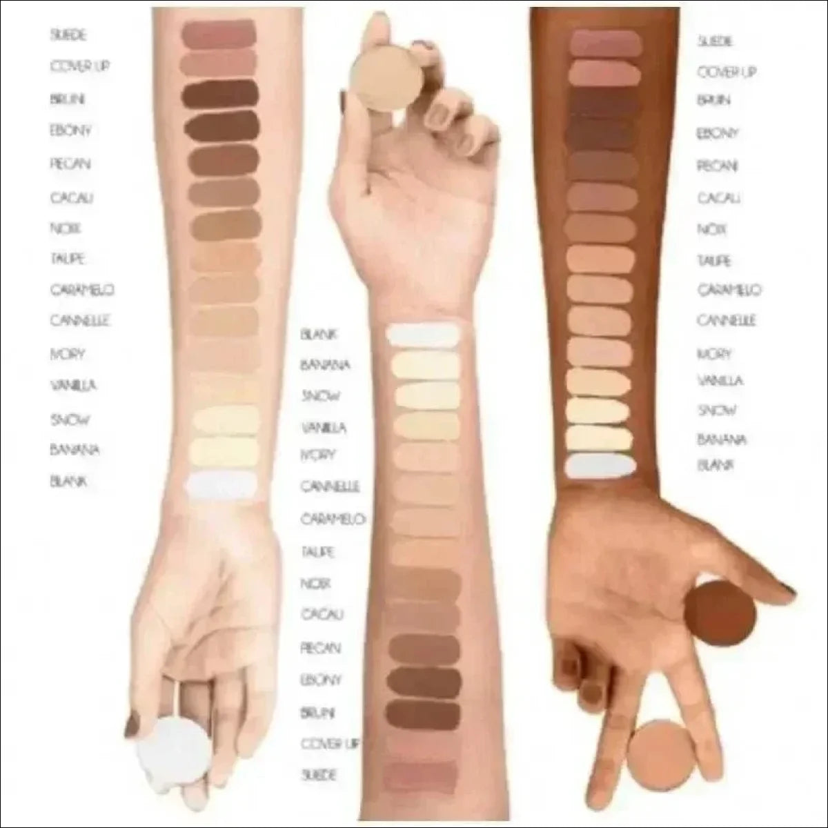 Mini Corretivo Camuflagem Em Creme Makiê - 4g corretivo de alta cobertura - Jm Grife