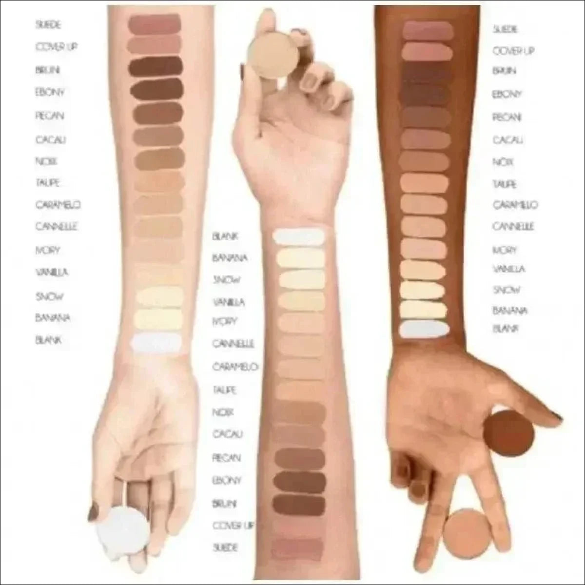 Mini Corretivo Camuflagem Em Creme Makiê - 4g corretivo de alta cobertura - Jm Grife