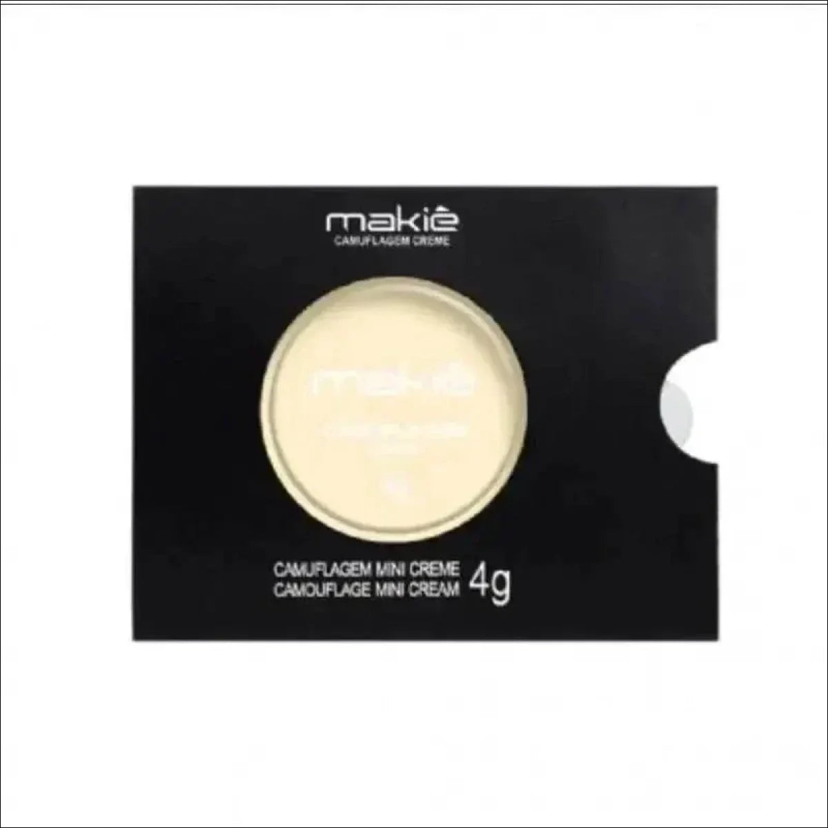 Mini Corretivo Camuflagem Em Creme Makiê - 4g corretivo de alta cobertura - Jm Grife