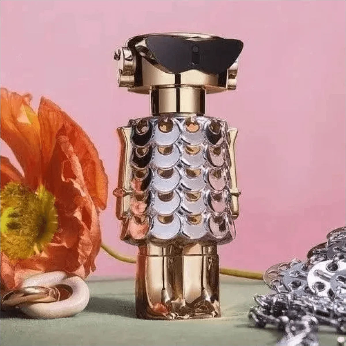 Paco Rabanne Fame Eau de Parfum 30ml Feminino Recarregável - Fragrância Sedutora e Elegante - Jm Grife