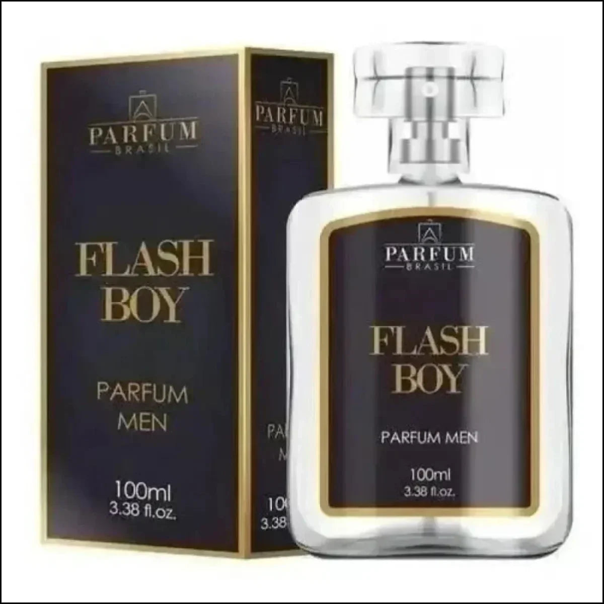 Parfum Brasil Bad Boy 100ml - Ref Bad Boy Carolina Herrera EDP Masculino - Jm Grife