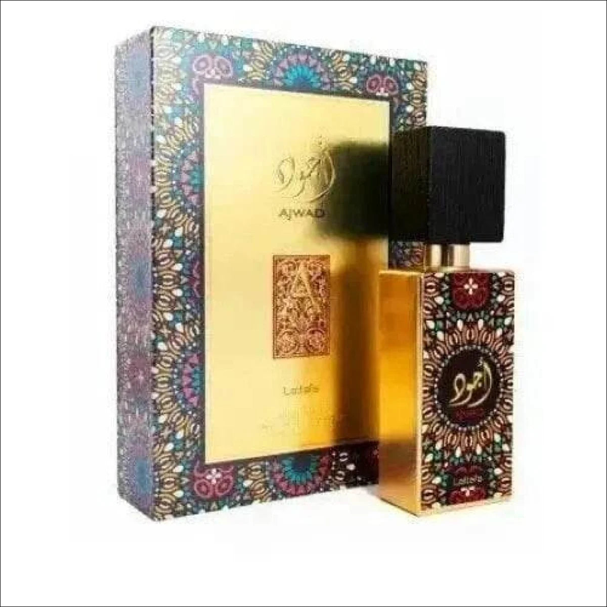 Perfume Ajwad Lattafa 60ml - Eau de Parfum Amadeirado Frutado Para Homens e Mulheres - Jm Grife