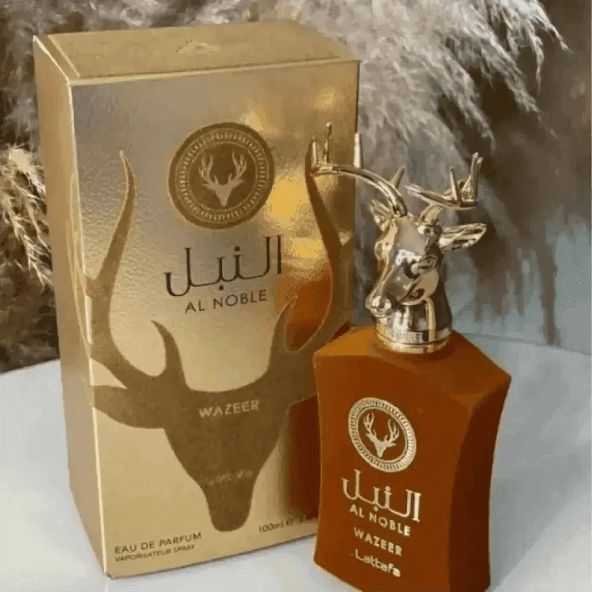Perfume Al Noble Wazeer 100ml - Fragrância Amadeirada e Oriental Para Homens Elegantes - Jm Grife