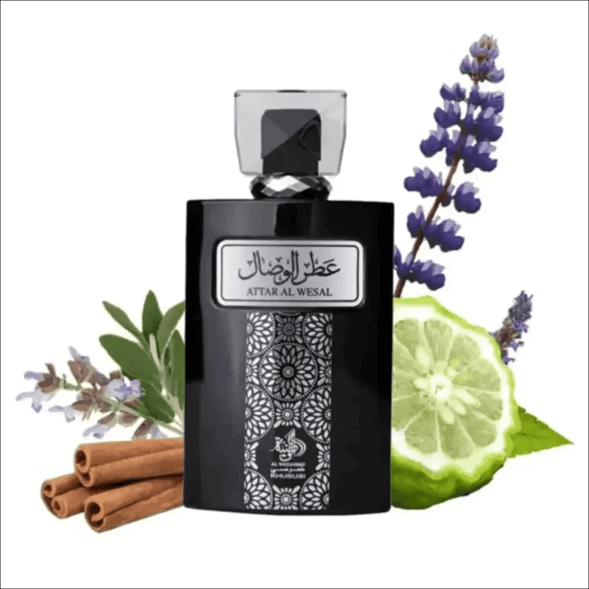 Perfume Al Wataniah Oud 100ml - Perfume Preto com Fragrância Oriental Sofisticada, Notas de Oud e Âmbar - Jm Grife