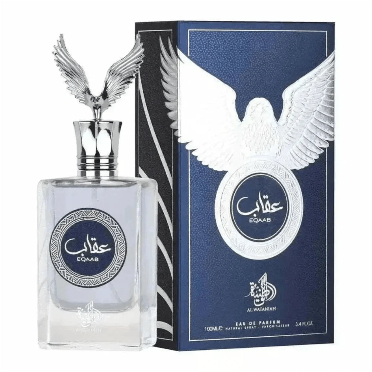 Perfume Árabe Eqaab Al Wataniah Eau de Parfum Masculino100ml - Jm Grife