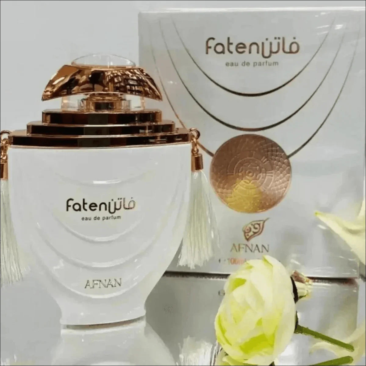 Perfume Arabe Faten White Afnan Eau de Parfum 100ml - Jm Grife