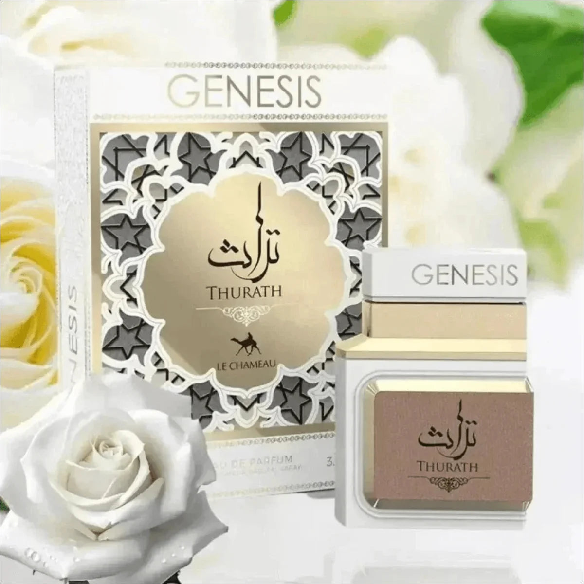 Perfume Arabe Genesis Thurath Le Chameau Eau Parfum 100ml - Jm Grife