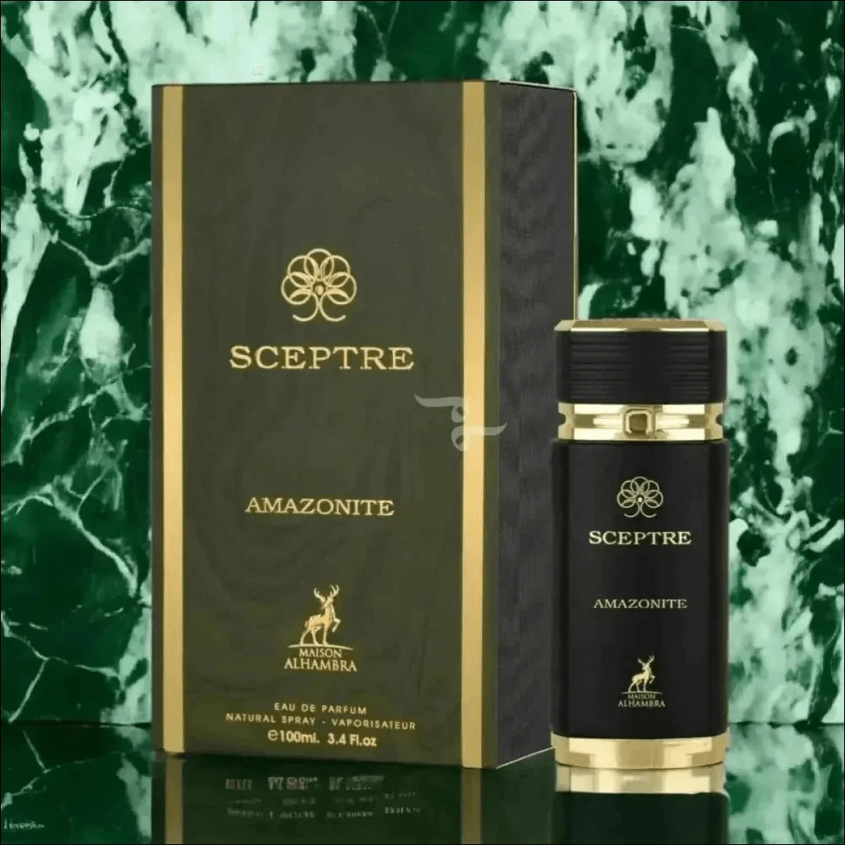 Perfume Árabe Sceptre Amazonite Maison Alhambra 100ml - Compartilhável - Jm Grife