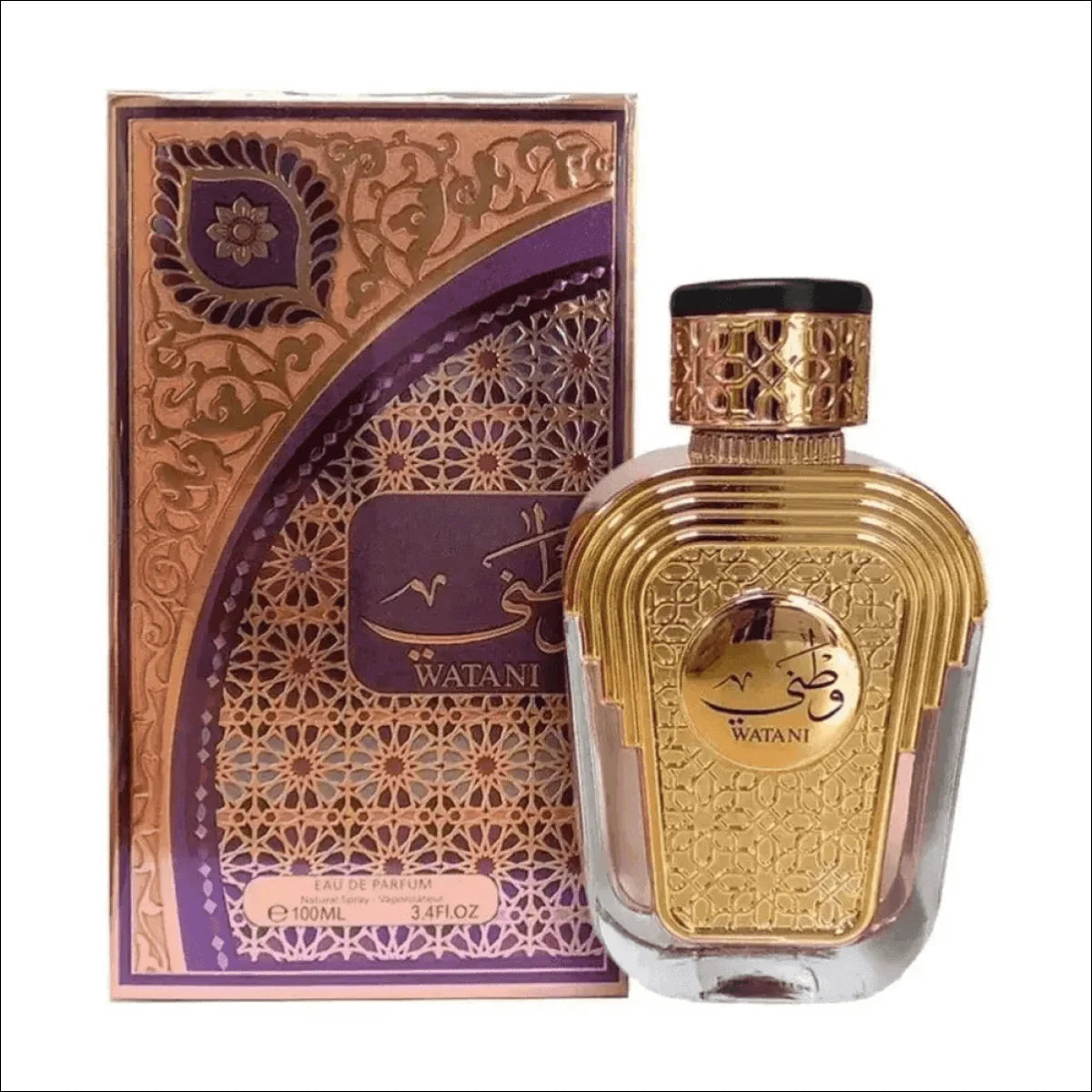 Perfume Árabe Wataniah 100ml Eau de Parfum - Elegância e Fixação Prolongada para Todas as Ocasiões - Jm Grife