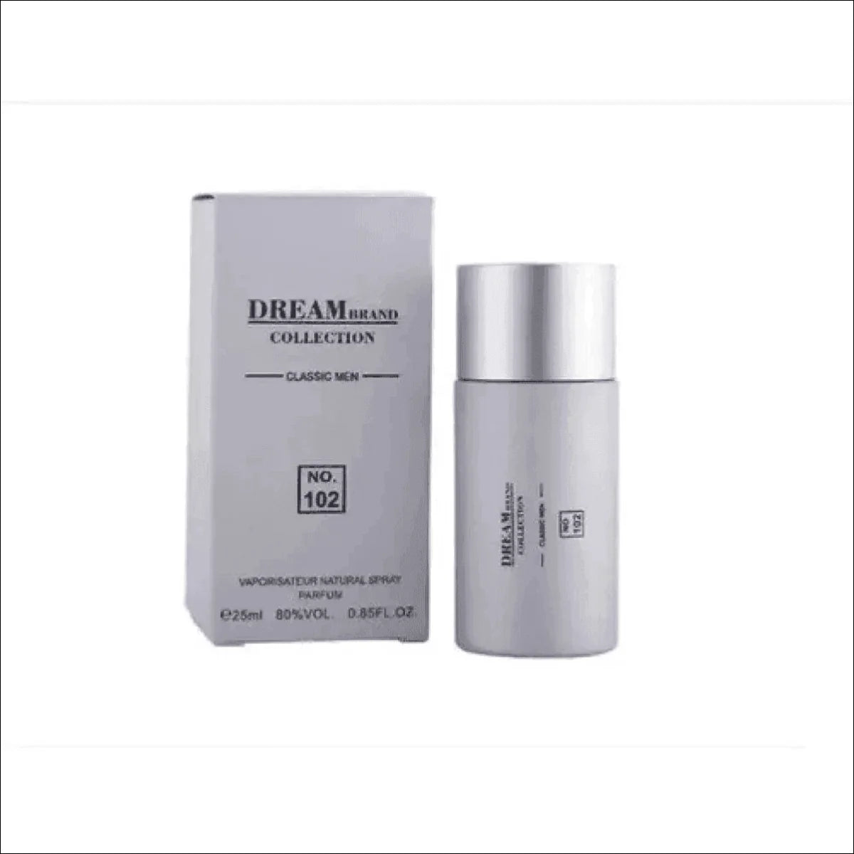 Perfume Brand Collection 102 - Inspiração 212 Men 25ml, Fragrância Sofisticada para o Homem Moderno - Jm Grife