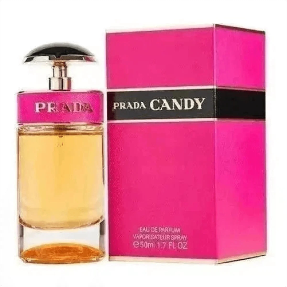 Perfume Candy Prada com frasco e caixa em vidro Natuzí 100ml - Jm Grife