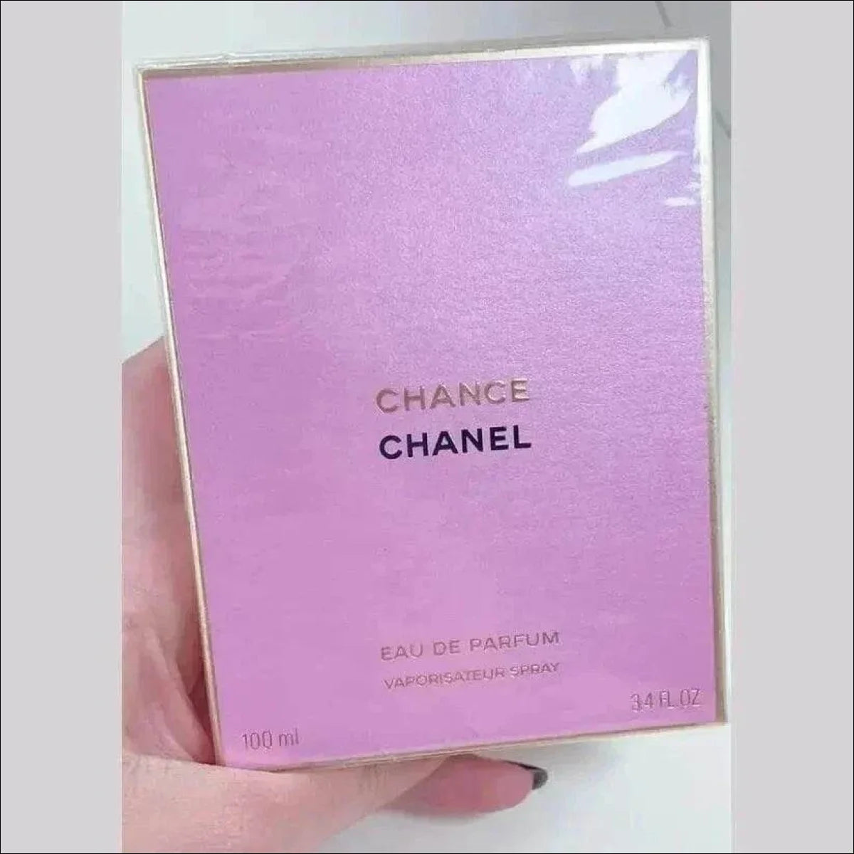 Perfume Chance Chanel 100ml Eau De Parfum Elegante e Sofisticado - Jm Grife