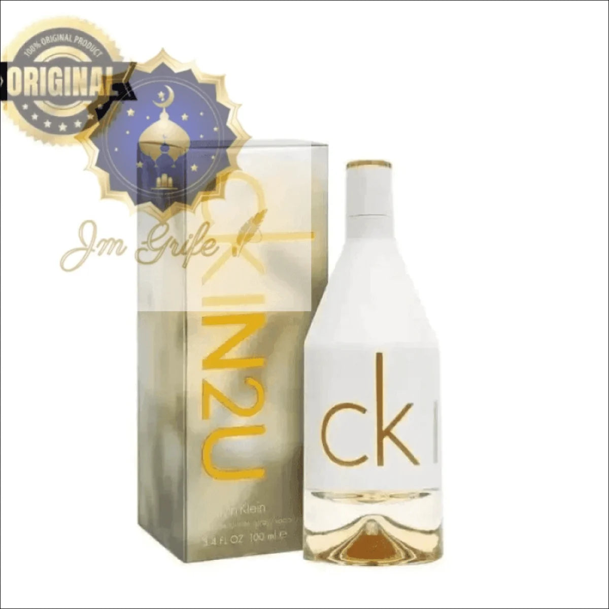 Perfume CK in2U For Her 100ml - Eau de Toilette Refrescante e Energizante para Mulheres - Jm Grife