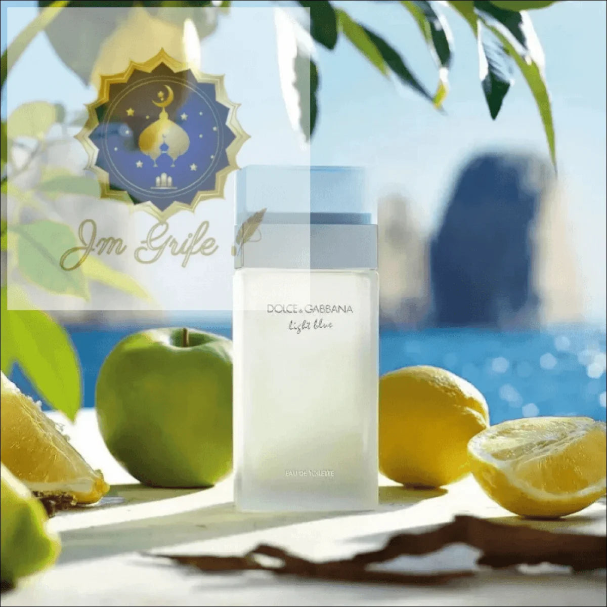 Perfume Dolce & Gabbana Light Blue 100ml - Eau de Toilette Floral e Frutado Mediterrâneo - Jm Grife