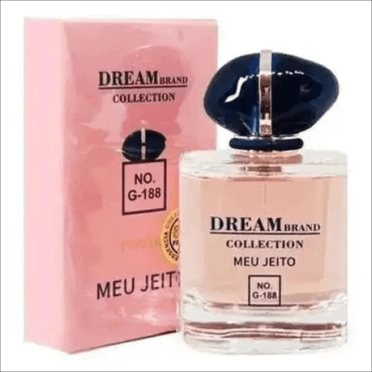 Perfume Dream Brand Frag Nr 188 100ml - Elegância Floral e Frutada em Frasco Rosa - Jm Grife