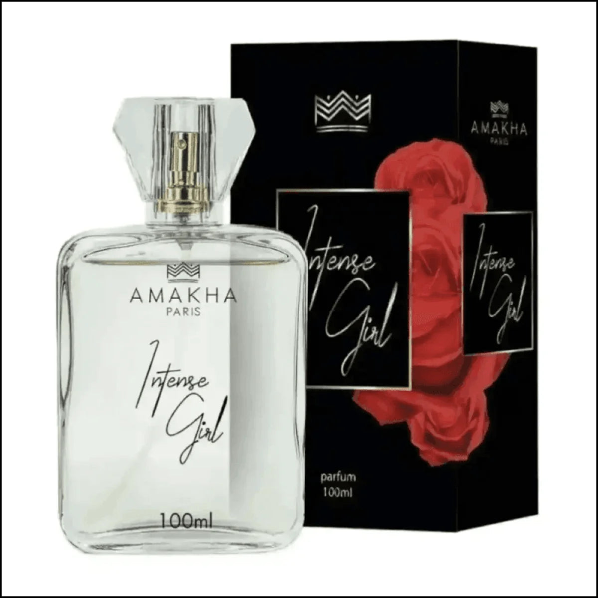 Perfume Feminino Amakha Paris Intense Girl REF Good Girl 100ml - Elegância e Sofisticação - Jm Grife
