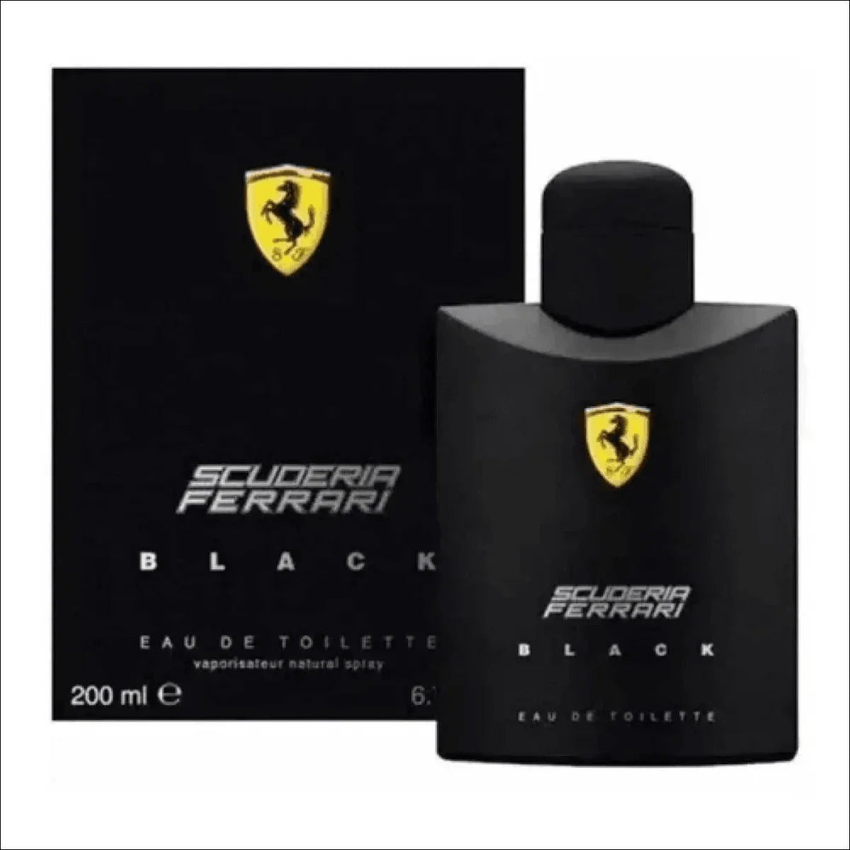 Perfume Ferrari Scuderia Black 100ml - Frasco e Caixa Inclusos - Jm Grife