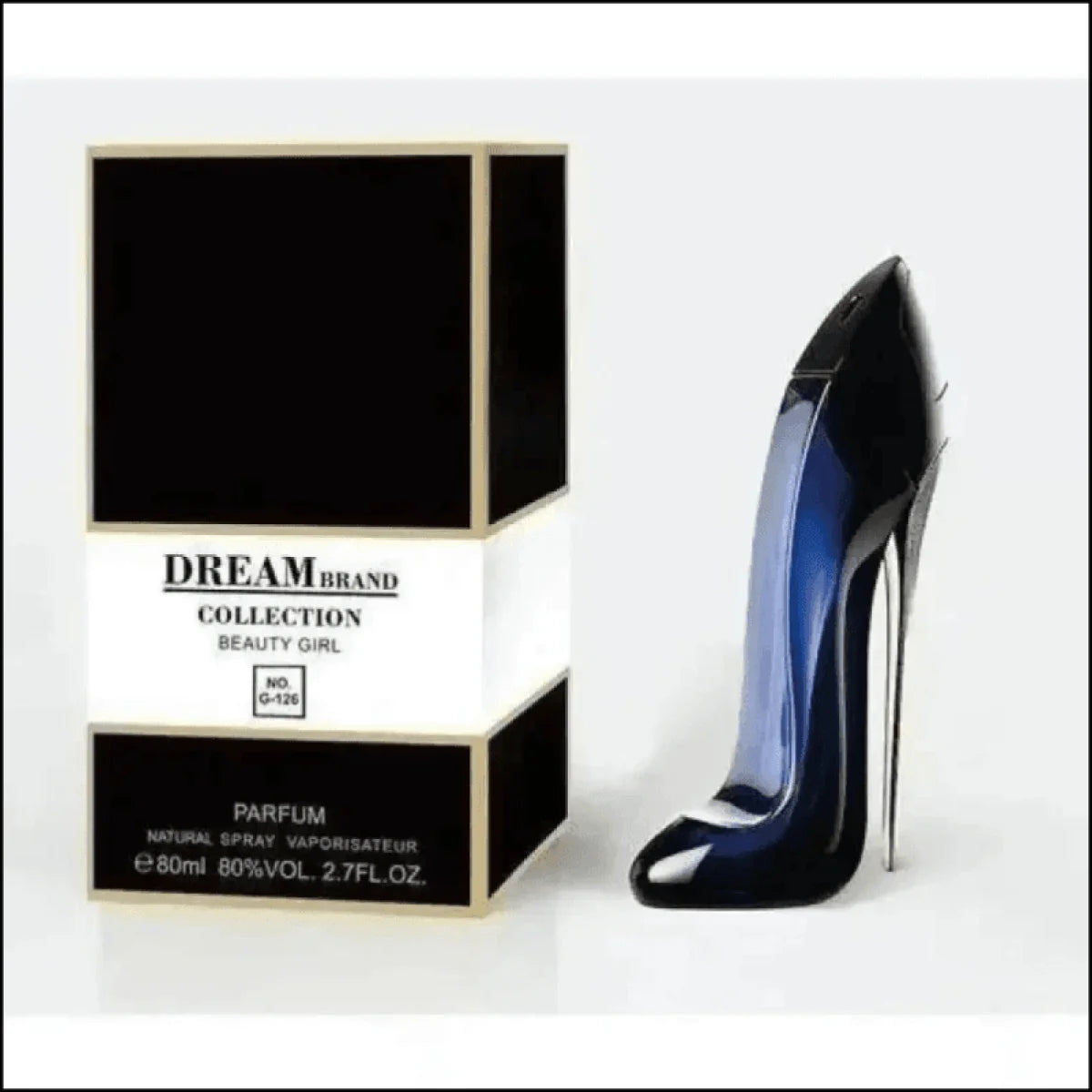 Perfume Inspiração Good Girl em Frasco de Sapato de Salto Alto - Jm Grife