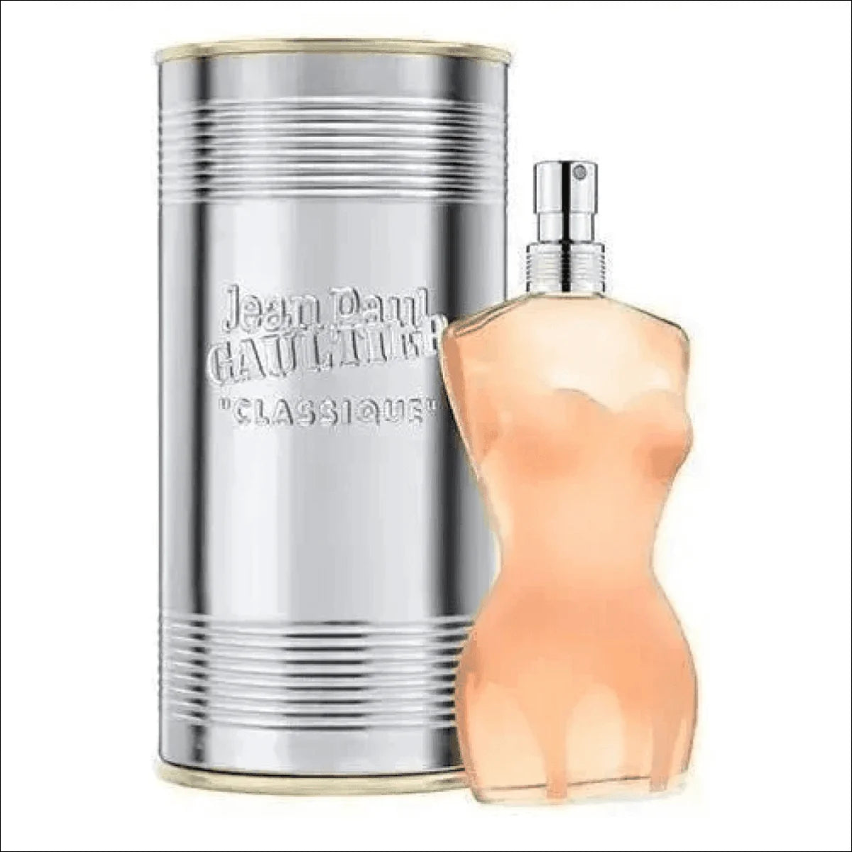 Perfume Jean Paul Gaultier Classique Feminino em Frasco de Pêssego - Jm Grife