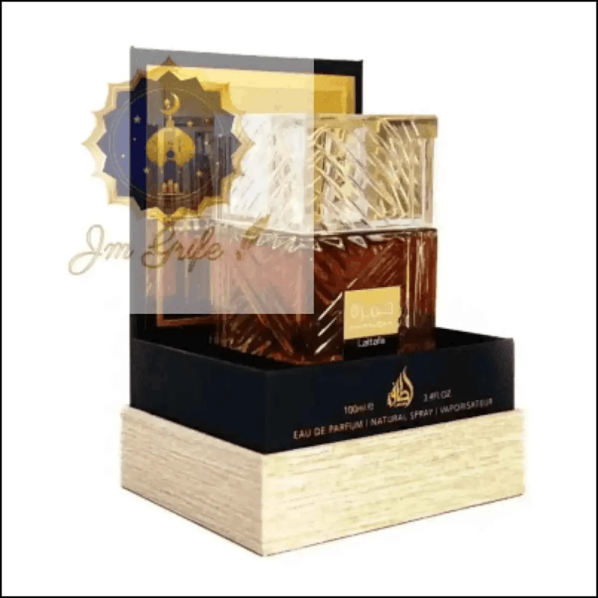 Perfume Khamrah Lattafa 100ml Unissex - Fragrância Aromática e Picante com Alta Durabilidade - Jm Grife