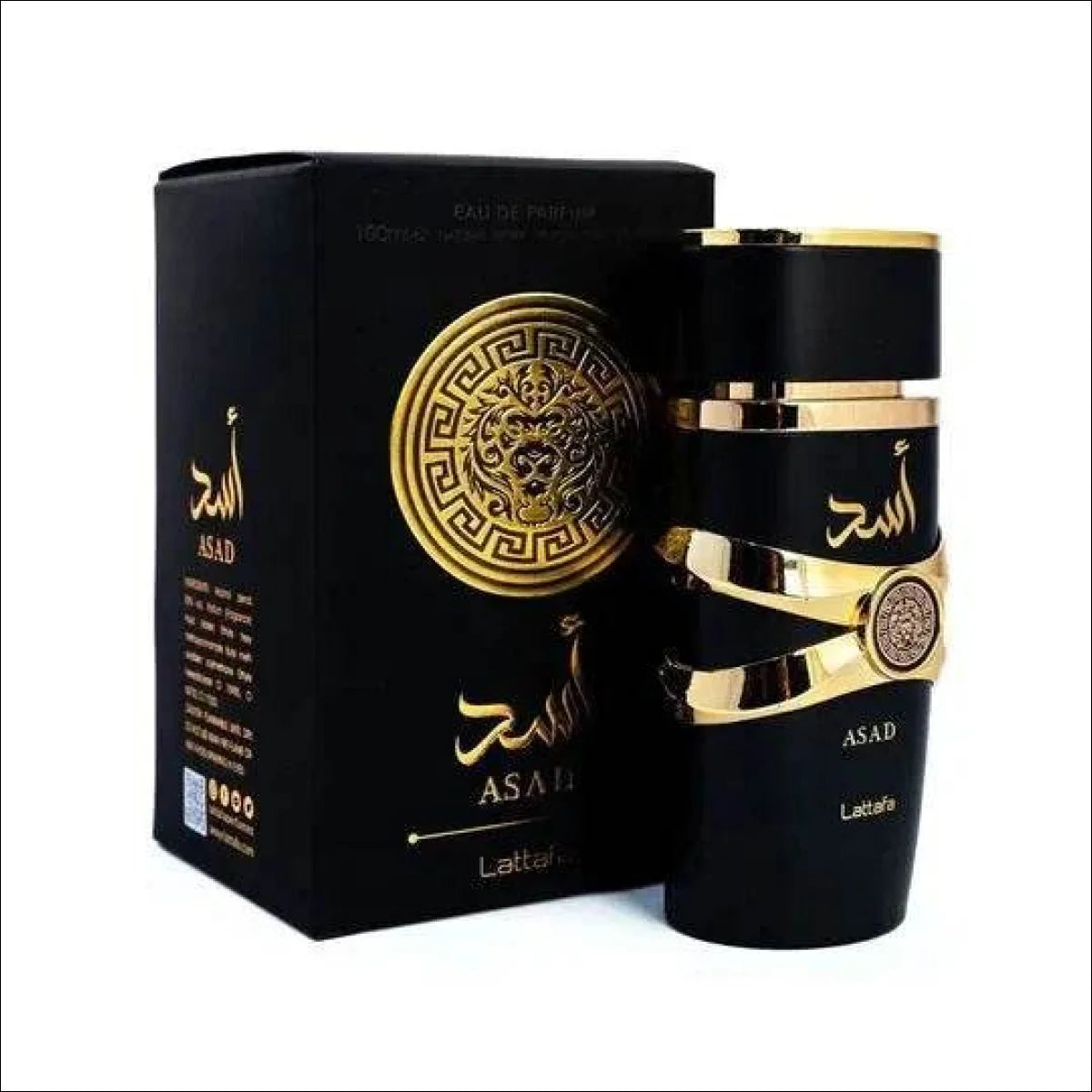 Perfume Lattafa Asad Eau de Parfum Masculino 100ml - Fragrância Duradoura e Elegante - Jm Grife