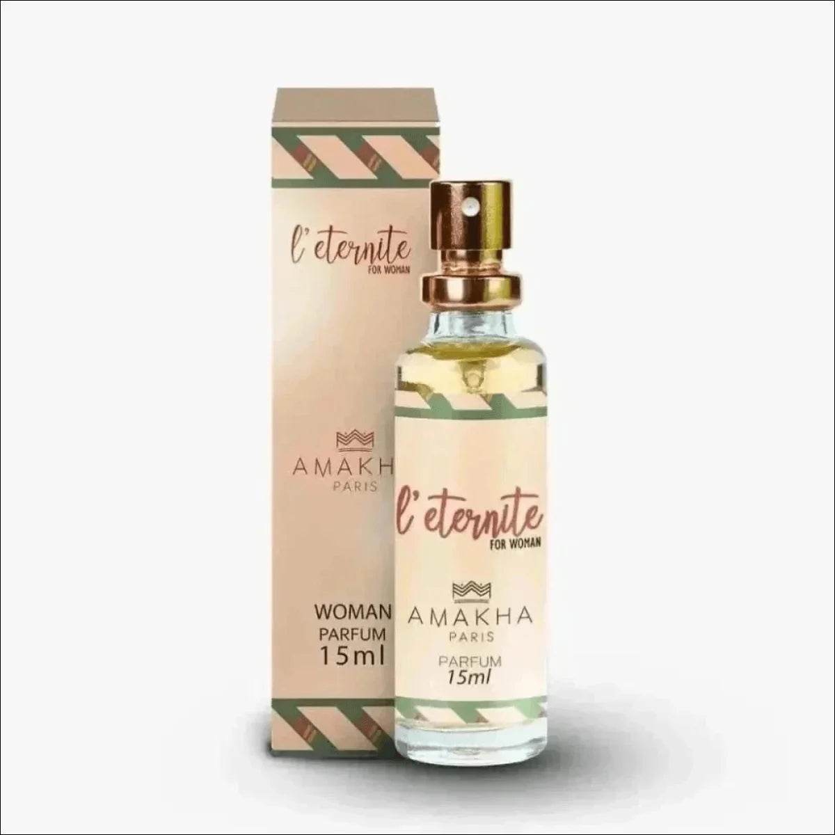 Perfume L’Éternité Amakha em Frasco com Caixa Elegante - Jm Grife