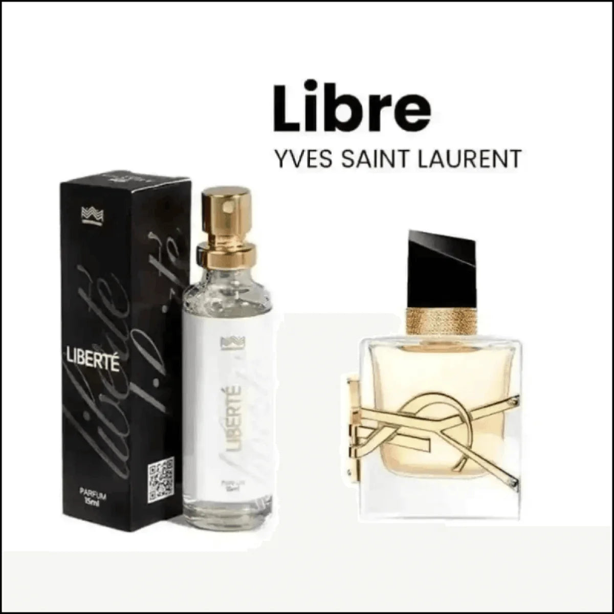Perfume Liberté Amakha Paris 15ml - Eau de Parfum Feminino com Notas de Lavanda, Baunilha e Jasmim - Jm Grife