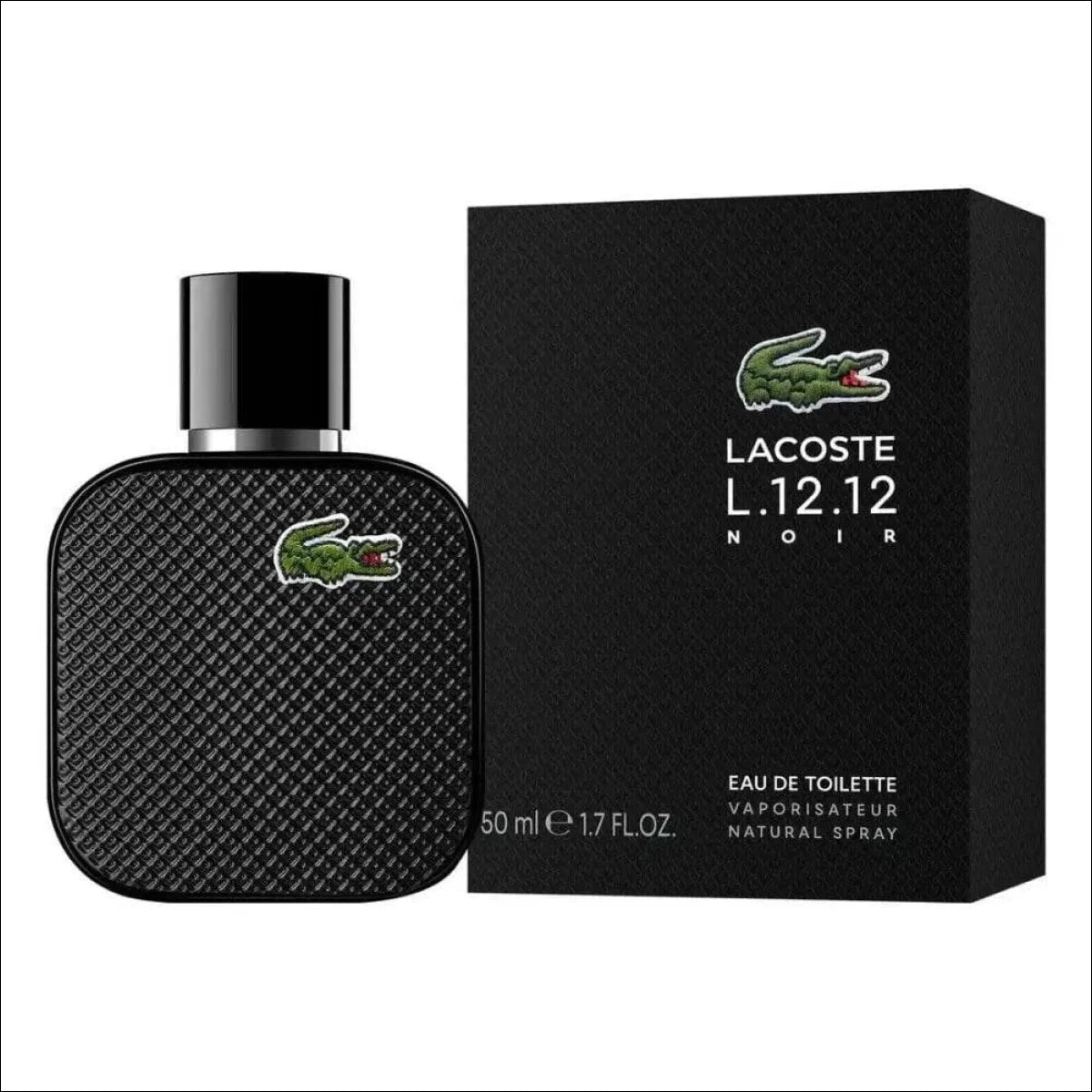 Perfume Masculino Eau de Lacoste L.12.12 Noir Intense 75ml - Jm Grife